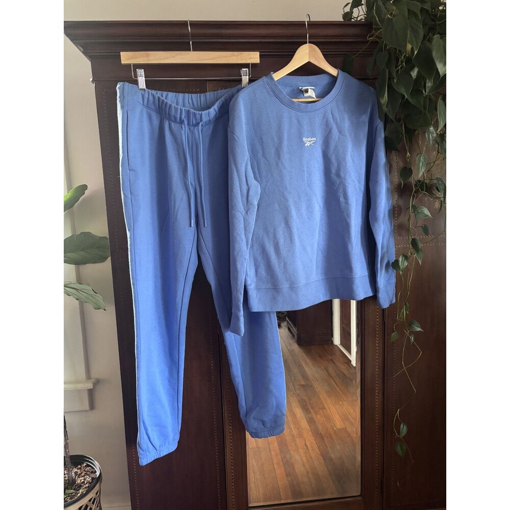 Blue Reebok Sweatsuit Set